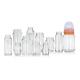 Heat Resistant  Nipple 200ml Borosilicate Glass Baby Bottle