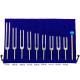 Aluminum Alloy Material 9 Pcs Tuning Forks for Sound and Solfeggio Healing Therapy