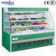 2m open commercial upright refrigerator used for sale display fridge