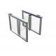 Face Recognition Swing Barrier Turnstile gate 600mm Fast Passing