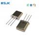 Dip Type 3 Pins 49T Crystal Filter 10.7MHz Channel Spacing 12.5KHz 3dB ±3.75KHz Bandwidth