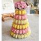 convenient and eco-friendly Plastic Macaron Tower new premium macaron box clear