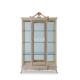 Ash Wooden Frame European Style High End Showcase Display Glass Cabinet