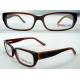 Custom Handmade Acetate Eyeglasses Frames, Black Red Ladies Optical Frames