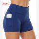 3 Inch Printed Biker Active Yoga Shorts Workout Gym Yoga Shorts For Women