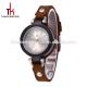 beautiful design made out of wood leather strap wood watch for ladies gift wrist watch women