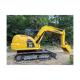Free Shipping Used Komatsu PC70 Excavator Machine for Your Construction Business