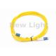 LC TO LC Fiber Patch Cable Single Mode 2.0mm Diameter With Good Exchangeability