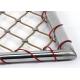 High Strength Beauty Ferruled Stainless Steel Knotted Rope Mesh 7*19