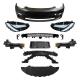 Front Bumper Position Auto Body Kit With Head Lamp And Grille For Tesla Md3 2020 2021