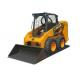 204mm Soil Moving Equipment Skid Steer Loader Compact Payloader For Narrow Working Condition