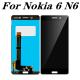 5.5 Nokia 6 LCD Display Touch Screen Digitizer Assembly