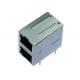 RM3-R16A9V2Q Double Stacked RJ45 MagJacks 2 x 1 Integrated Transformer