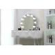 Diameter 62cm Led MakeUp Mirror With Bluetooth Playing Function