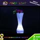 Home Furniture Decorative Lighting Vase Plastic LED Flower Vase