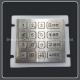 16 Keys Backlit Numeric Keypad For Vending Machine Sus 304 Stainless Steel Material