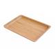 Wooden 1.9cm Small Bamboo Tray Snack Nut Cheese Serving Plate