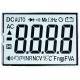 Bias 1/3 Black And White LCD Display LCD Meter Display VDD 3V