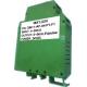 3000V isolation 4-20mA to 1-5KHz Signal Isolated Transmitter DIN35 signal converter green
