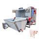 High Efficiency Pig Slaughterhouse Equipment Pig Hair Dehairer Machine For Pig 10.5kw