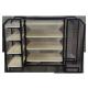 400mm Depth 800mm Height Metal And Wood Industrial Shelves For Supermarket