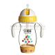 The Second Stage 260ml yellow color PPSU Baby Drinking Bottle With Unique Slide Design
