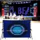 P10cm 4*6m LED Video Curtain , Fireproof LED Stage Backdrop For Event Decoration