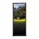 100 Inch Outdoor Digital Signage Displays / Floor Standing External Digital Signage