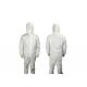 Chemical Resistant  Medical Protective Clothing One Piece Zip For Easy Access