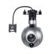 1080p Micro HDMI / IP Drone Camera With 40x AI Object Tracking EO+IR Dual Sensor