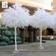 UVG GRE011 white decorative artificial banyan trees with wooden trunk for stage display