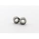 Silver Color High Speed Ball Bearing Precision Rating P6 MR104ZZ Single Row