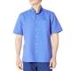 Men'S 52% Linen Breathable Short Sleeve Shirts Solid Color Button Down Shirts