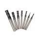 1-8mm 4 Flutes Tungsten Carbide End Mill Set Straight Shank End Mill Cutter CNC Tool