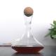 cheap Glass Wine Decanter With Cork wood ball