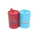 Beauty Packaging Candle Gift Box , Cylinder Candle Boxes With Silk