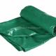 Rainproof Prefabricated Green PVC Tarpaulin with UV Resistance and Sunlight Blocking