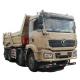 Shacman Delong M3000 8X4 5.8m Dump Trucks with 5.6*2.3*0.9m Cargo Tank Dimension