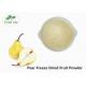 Pure Natural Pear Freeze dried Fruit Powder No Additive For Food And Beverage