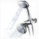 Lizhen Hwa.Con Rainfall Shower Head Bathroom Shower System with Electroplating Surface
