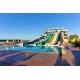 OEM Aqua Park Custom Swimming Pool Fiberglass Water Slide for Children