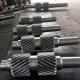 Custom-made 40CrNiMoA Steel Double Helical Gear Shaft for Power Transmission