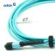 MTP-MTP       Female To Female OM3 12/24 Fibers 3M PVC/LSZH Aqua Trunk Cable