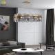 Home Hotel Copper Glass Pendant Light G9 Postmode Luxury