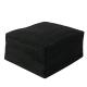 Cosmetic Spa Disposable Hairdressing Towels Biodegradable Black White Color