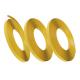 ABS Plastic Arrow Type Yellow Trim Cap LED Channel Letter Return Side 35/45m Length Plastic Trim Cap