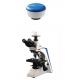 Polarizing Microscope , Digital Optical Microscope LED / Halogen Transmitted Illumination