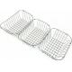 Customized Metal Mesh Basket 302 Stainless Steel Wire Storage Small Hanging