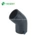 Black Oxide Finish HDPE Electrofusion Elbow 45deg Pn10 Pressure Rating for Water and Gas