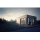 Prefabricated House Prefab Garden Studio With Light Steel Frame Storage